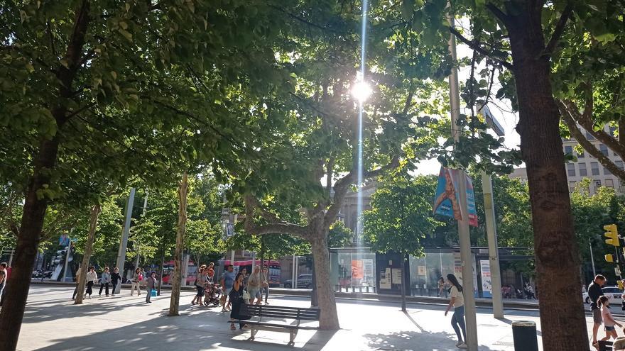 Tiempo en Zaragoza hoy viernes: julio llega a pleno sol