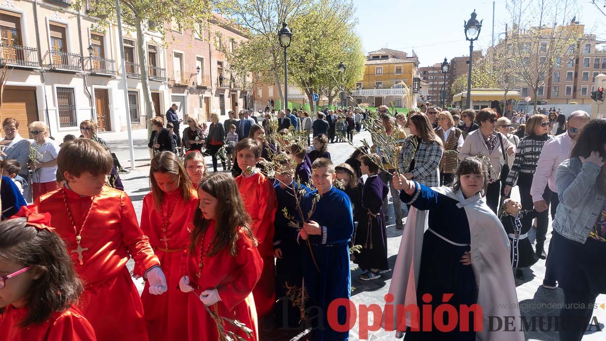 Procesión de Domingo de Ramos en Caravaca