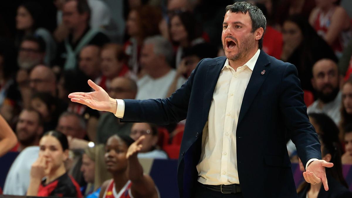 Carlos Cantero, en una secuencia del partido