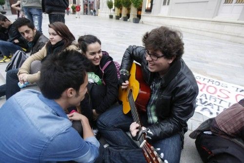 Una protesta musical contra la eliminación de las Artes Escénicas