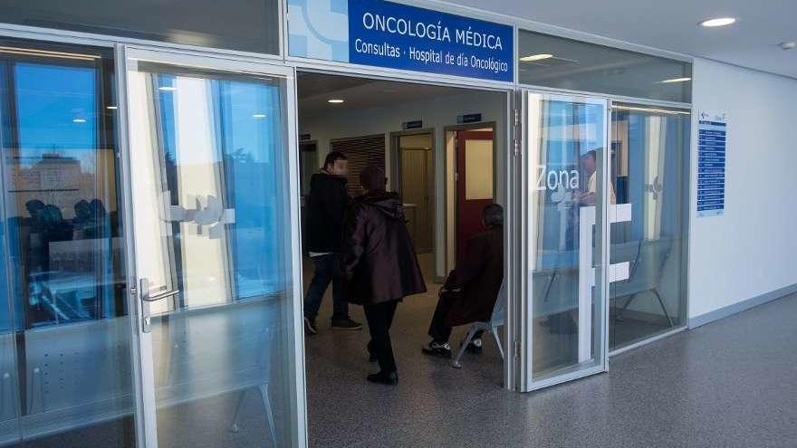 Servicio de Oncología del Complejo Asistencial de Zamora, en el Hospital Provincial.