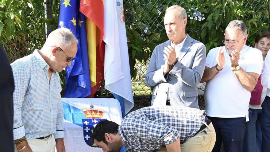 Apertura de la calle dedicada al alcalde Jorge Canda. | Rafa Vázquez