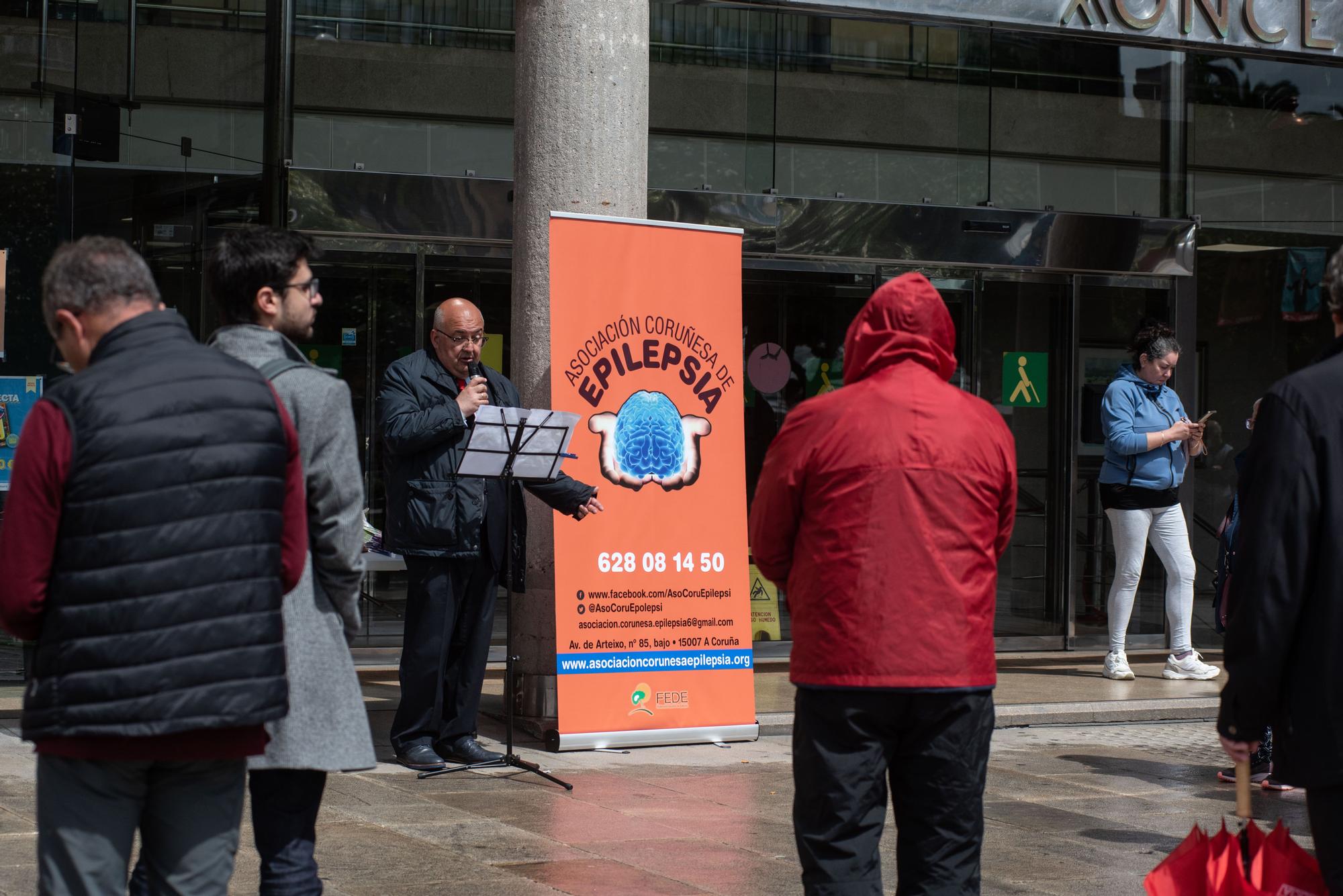 Acto en el Obelisco por el Día Nacional de la Epilepsia