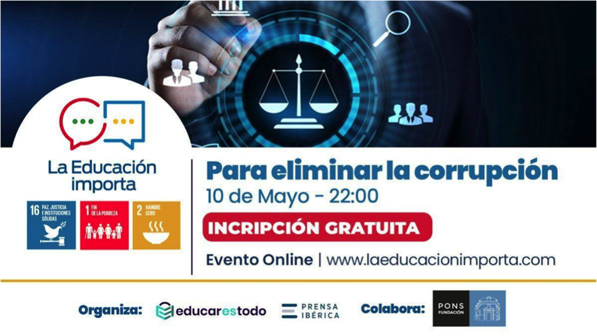 La educación importa para eliminar la corrupción