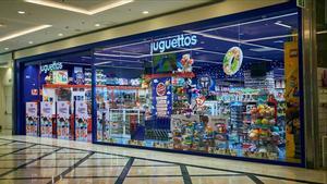 Un escaparate de Juguettos