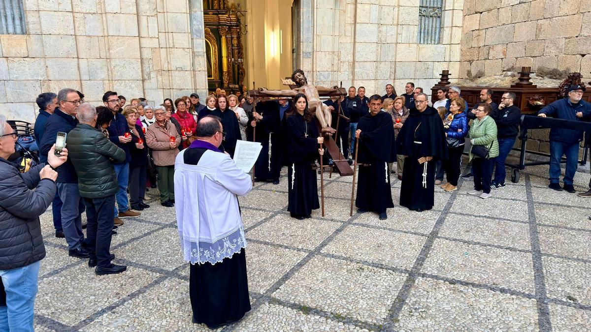 Vía Crucis de la OFS celebrado este Lunes Santo
