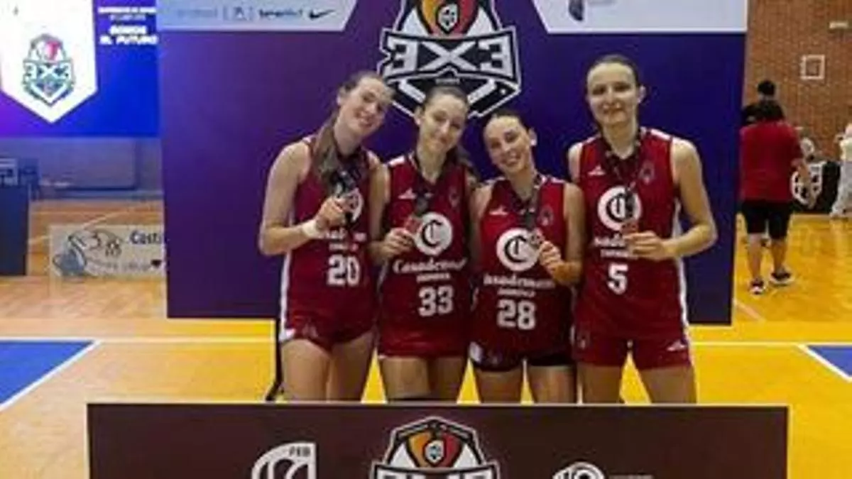 El Casademont U17 gana el Campeonato de España de 3x3