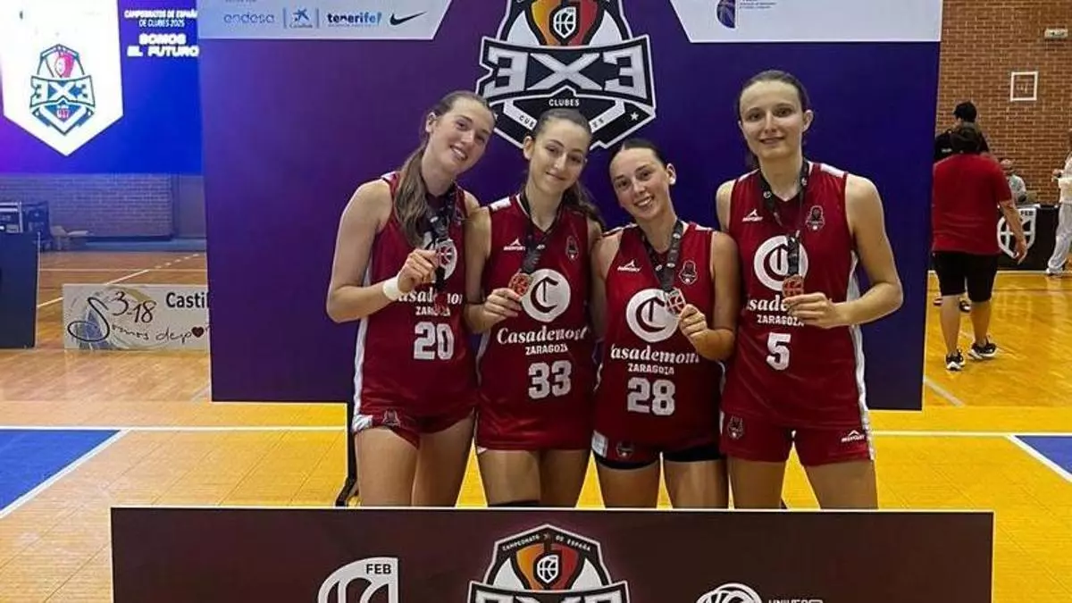 El Casademont U17 gana el Campeonato de España de 3x3