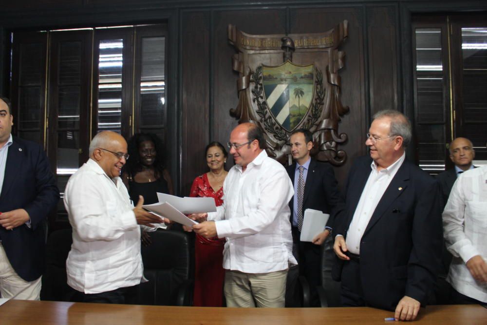 La visita del presidente Pedro Antonio Sánchez a Cuba
