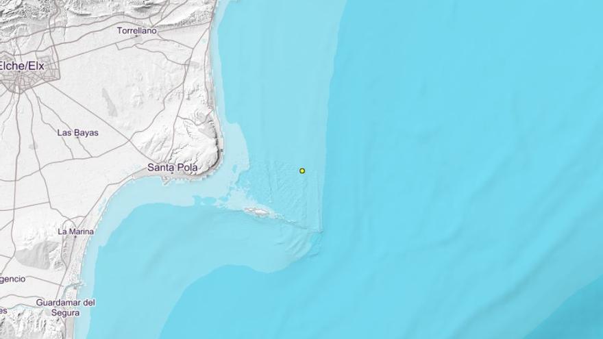 Terremoto de 1.6 grados en Santa Pola