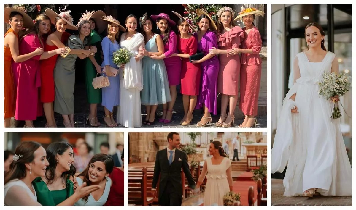 Corte de honor en una boda new arrivals