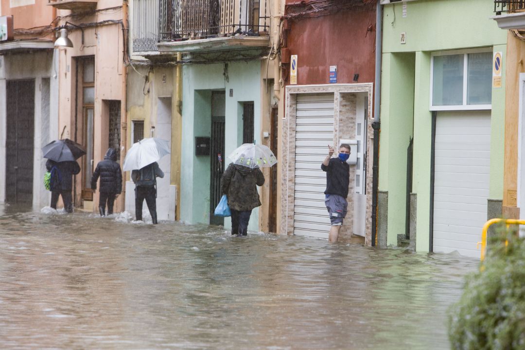 Las imágenes de la tormenta