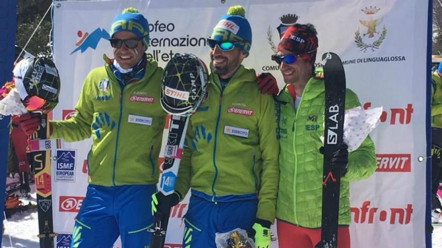 Kilian Jornet, bronce en la carrera individual de los Europeos de esquí de montaña