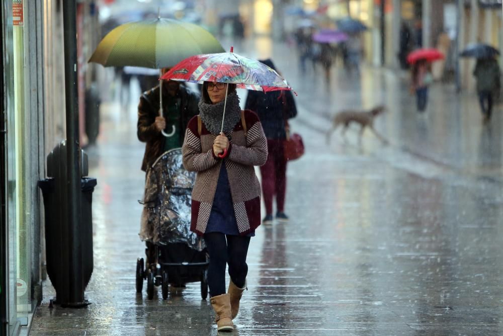 Pontevedra estará en alerta amarilla y Meteogalicia informa que las precipitaciones más fuertes tendrán lugar por la noche y de madrugada