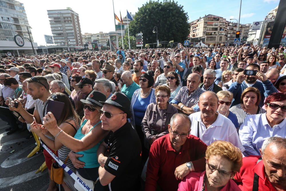 Mascletà en Benidorm