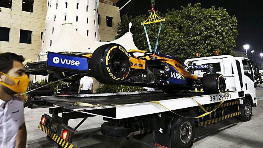 El McLaren de Carlos Sainz