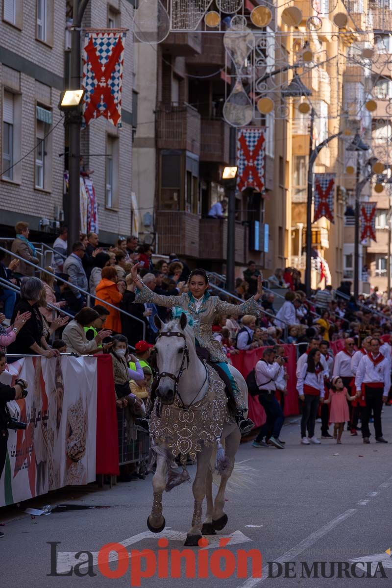 Procesión de subida a la Basílica en las Fiestas de Caravaca (Bando de los Caballos del vino)