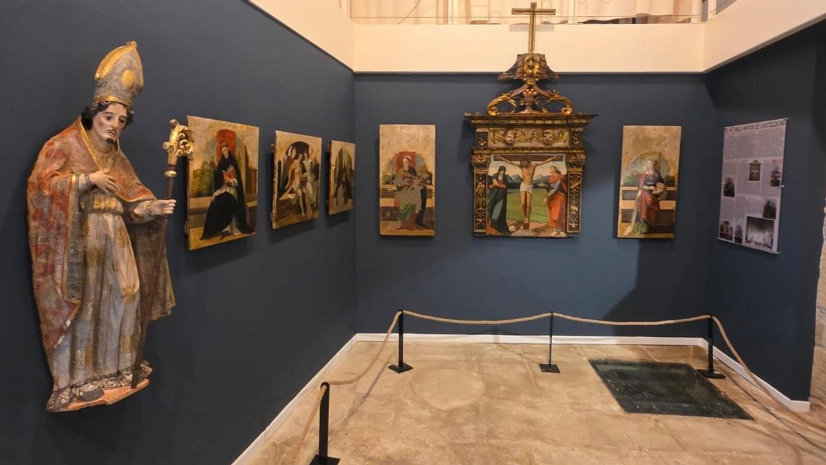La Sala Sacra y la sala Jesús Bueno, ambas en el centro de interpretación existente en el municipio, contienen algunos de los tesoros religiosos más representativos del municipio