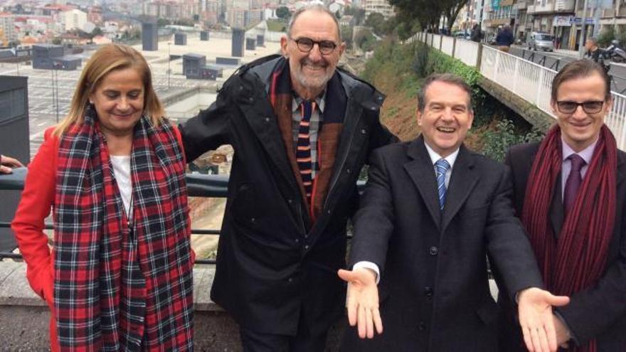 Thom Mayne visita su huella en Vigo once años después