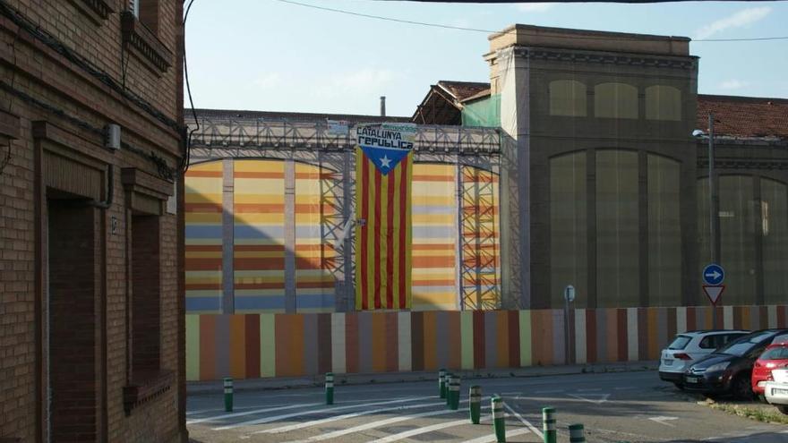 Imatge de l&#039;estelada de la Fàbrica Nova.