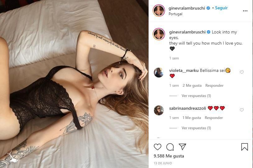 Fotos: Ginevra Lambruschi y Mirko Antonucci, despedido por 'instagramer'