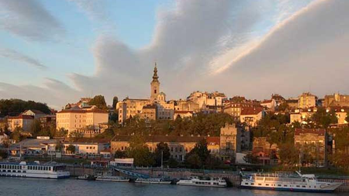 Alrededores de Knez Mihailova de Belgrado