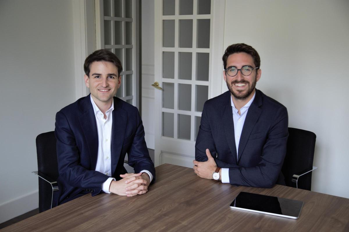 Marc Francés, direcció d’estratègia i desenvolupament del grup, amb el CEO de Marlex, Àlex Sanabras