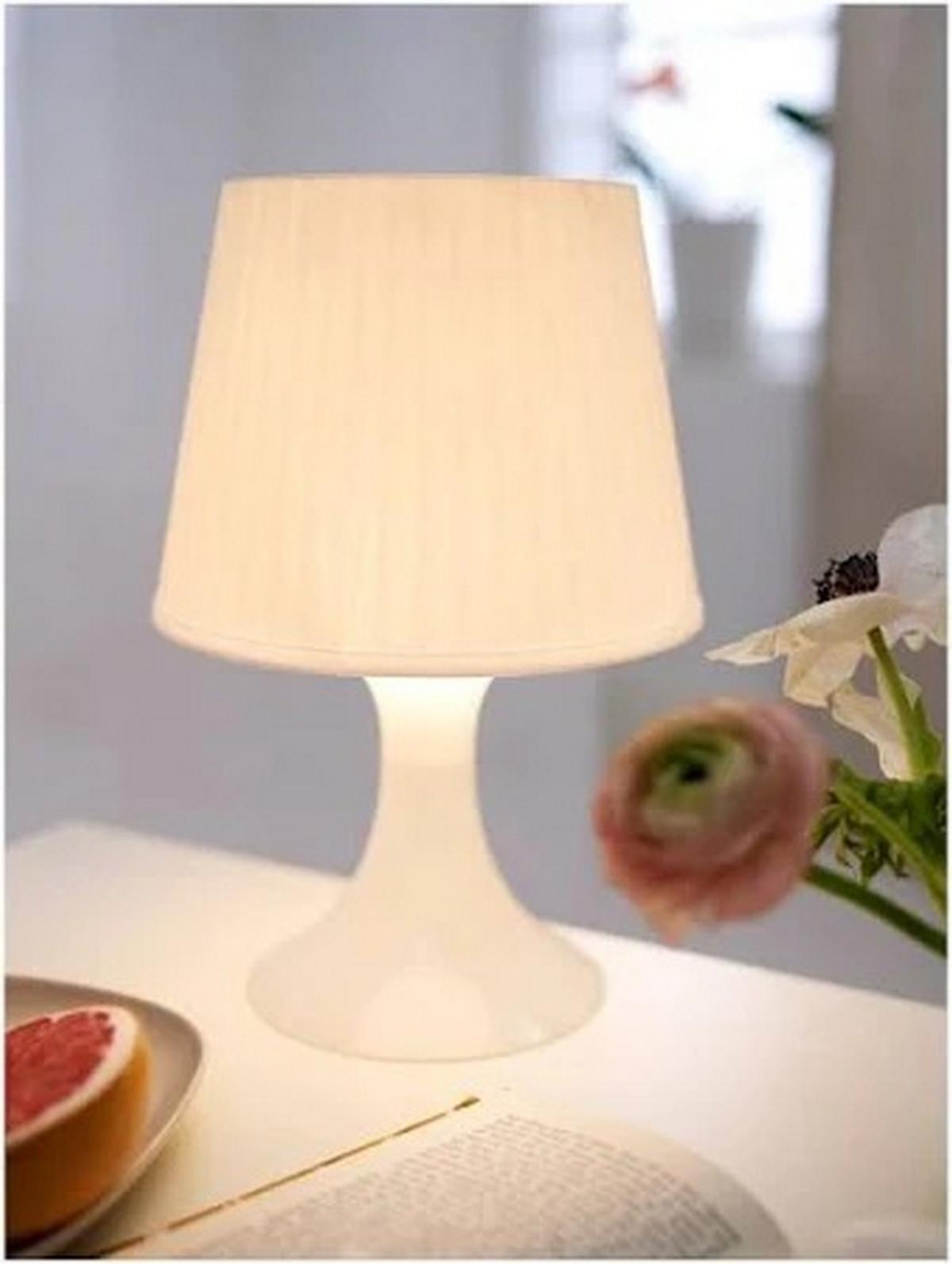 Lámpara de mesa, a la venta en Ikea.