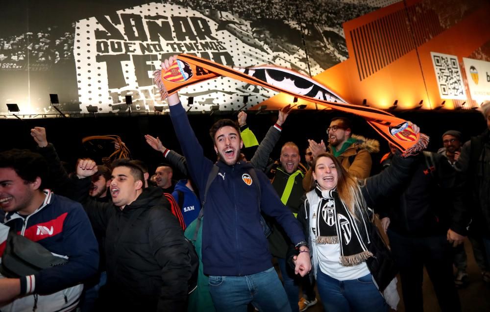 La afición, de camino a Italia para ver al VCF