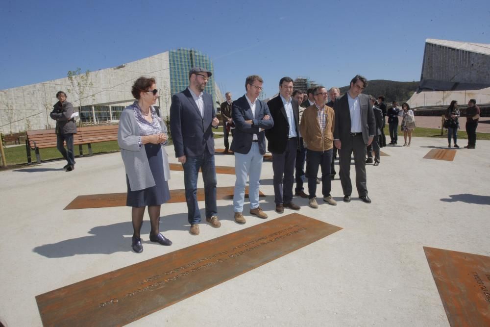 Inauguración del Bosque de Galicia