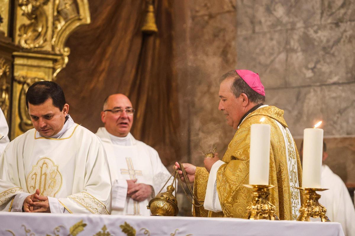 Santo Domingo acoge la misa por el 209 aniversario de la Catedral de Ibiza Santo Domingo acoge la misa por el 209 aniversario de la Catedral de Ibiza