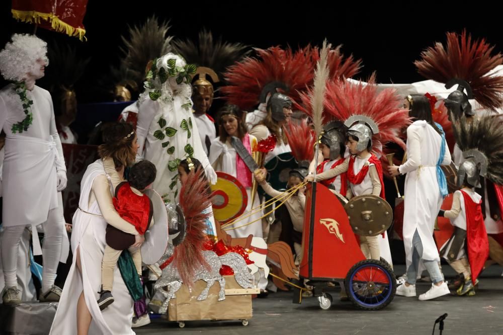 Desfile infantil en el Carnaval de Gijón