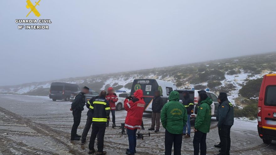 Nueva búsqueda del montañero desaparecido en diciembre de 2022 en la Sierra de Béjar
