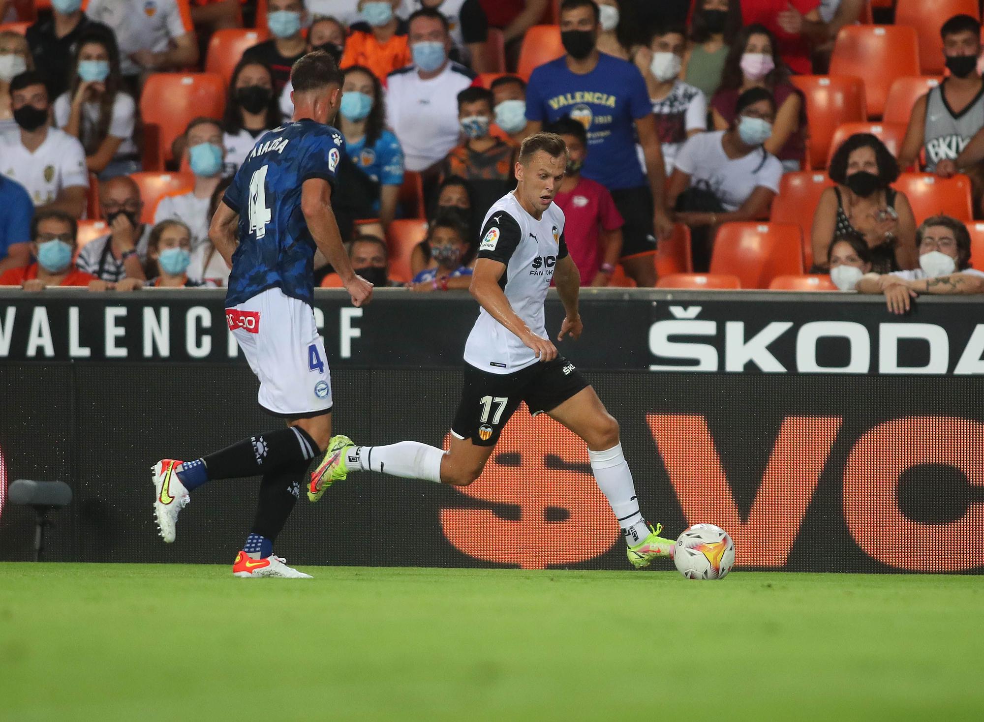 Las mejores fotos del Valencia - Alavés