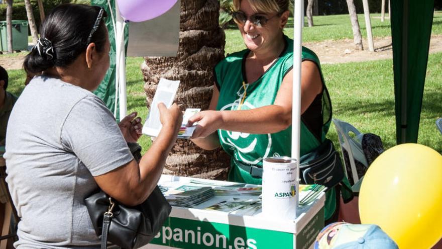 Fiesta solidaria de Aspanion, en imagen de archivo