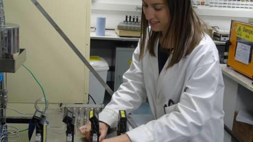 Laura Pastor prueba catalizadores y bioderivados del petróleo