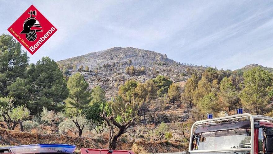 Un incendio forestal quema 29 hectáreas de monte en Muro