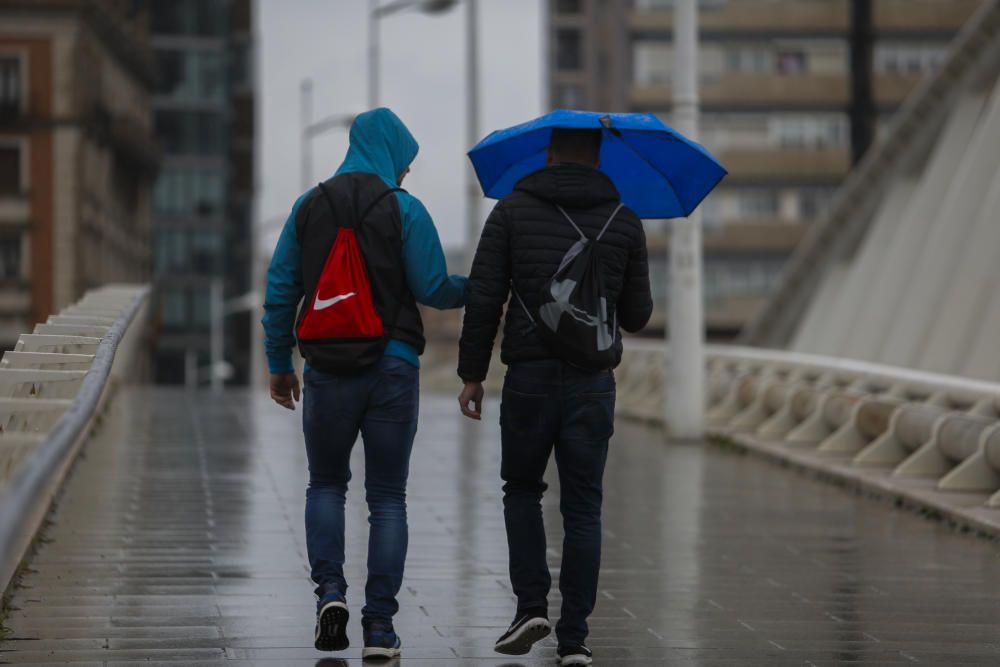 Lluvias persistentes en la Comunitat Valenciana