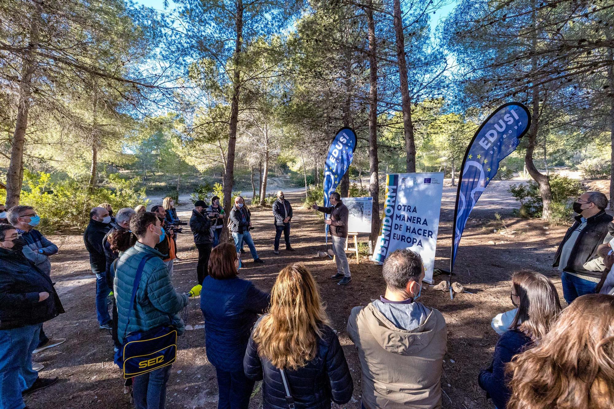 Un "litoral verde" que permita recorrer Benidorm de Levante a Poniente a través de una zona natural