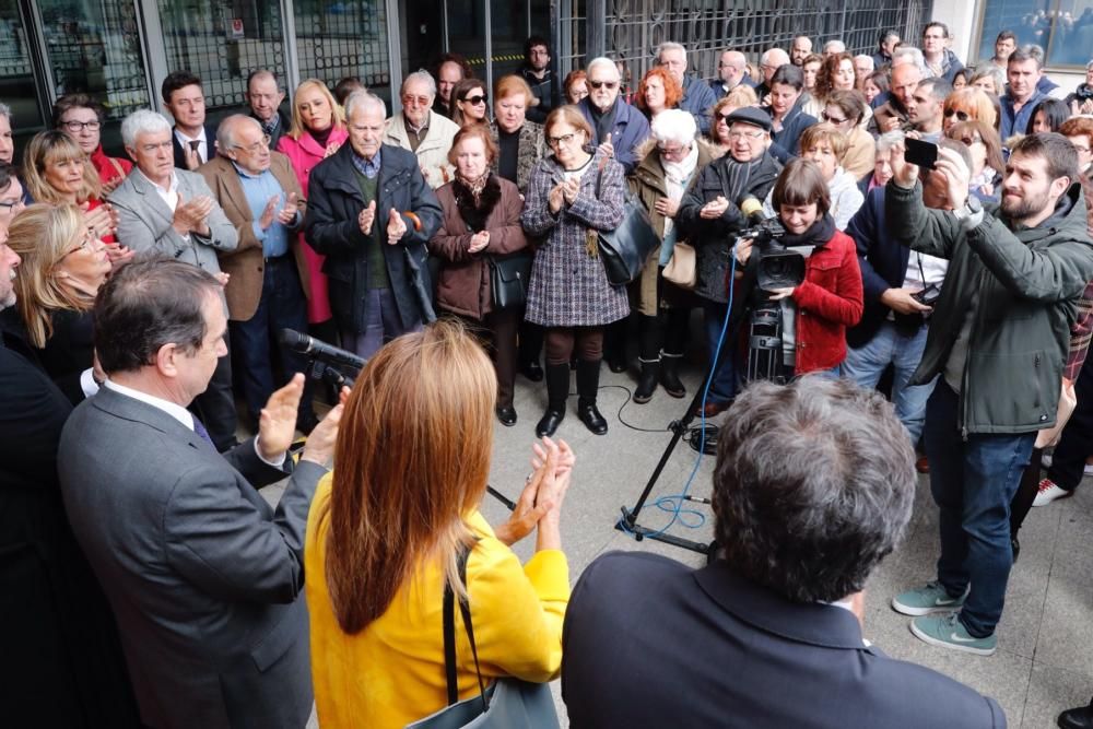 Vigo rinde homenaje a las víctimas del Órbigo 40 a