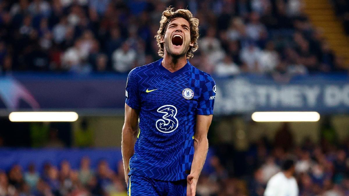 La ocasión de Marcos Alonso ante el Zenit