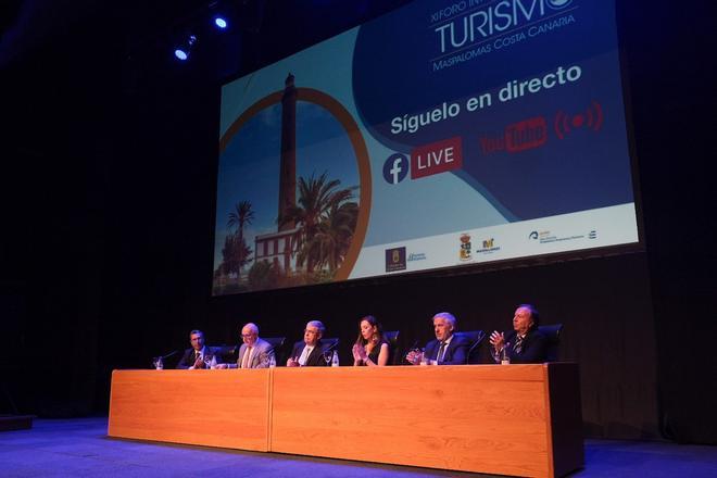 Expomeloneras acoge una nueva edición del Foro Internacional de Turismo Maspalomas Costa Canaria (Primera jornada)