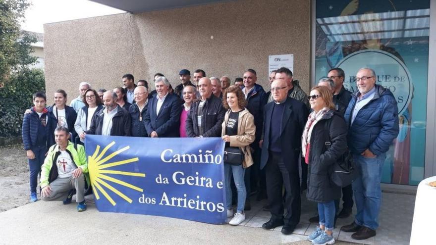 Acto de los premios Abadesa organizados cada año por Codeseda Viva.