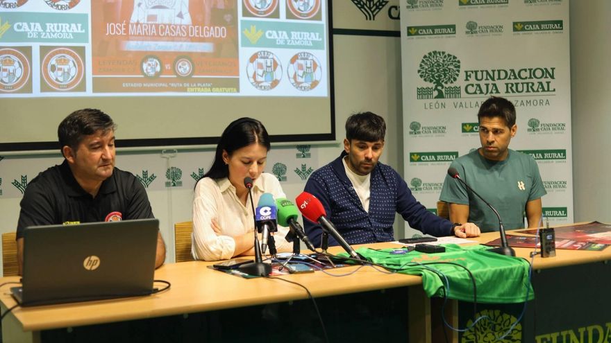 Los aficionados del Zamora CF podrán disfrutar de las leyendas rojiblancas en el homenaje a José María Casas