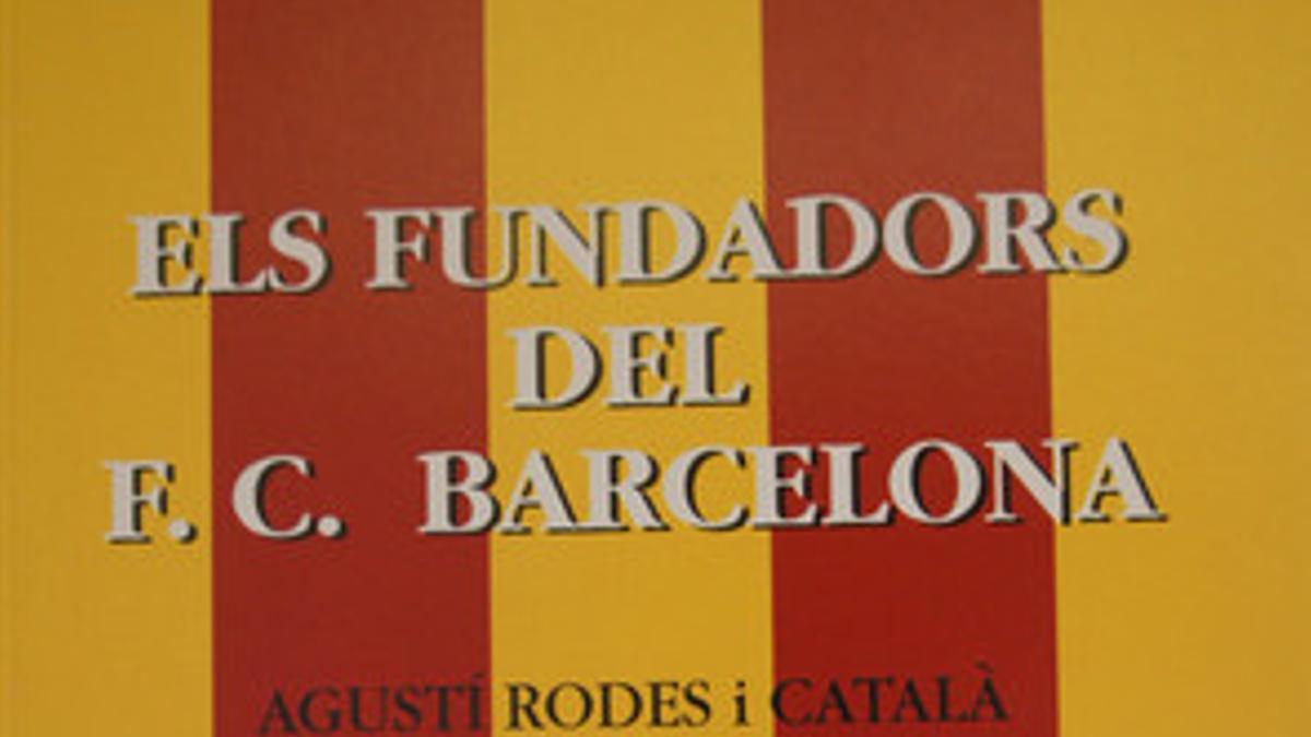 Portada del libro 'Els fundadors del FC Barcelona'