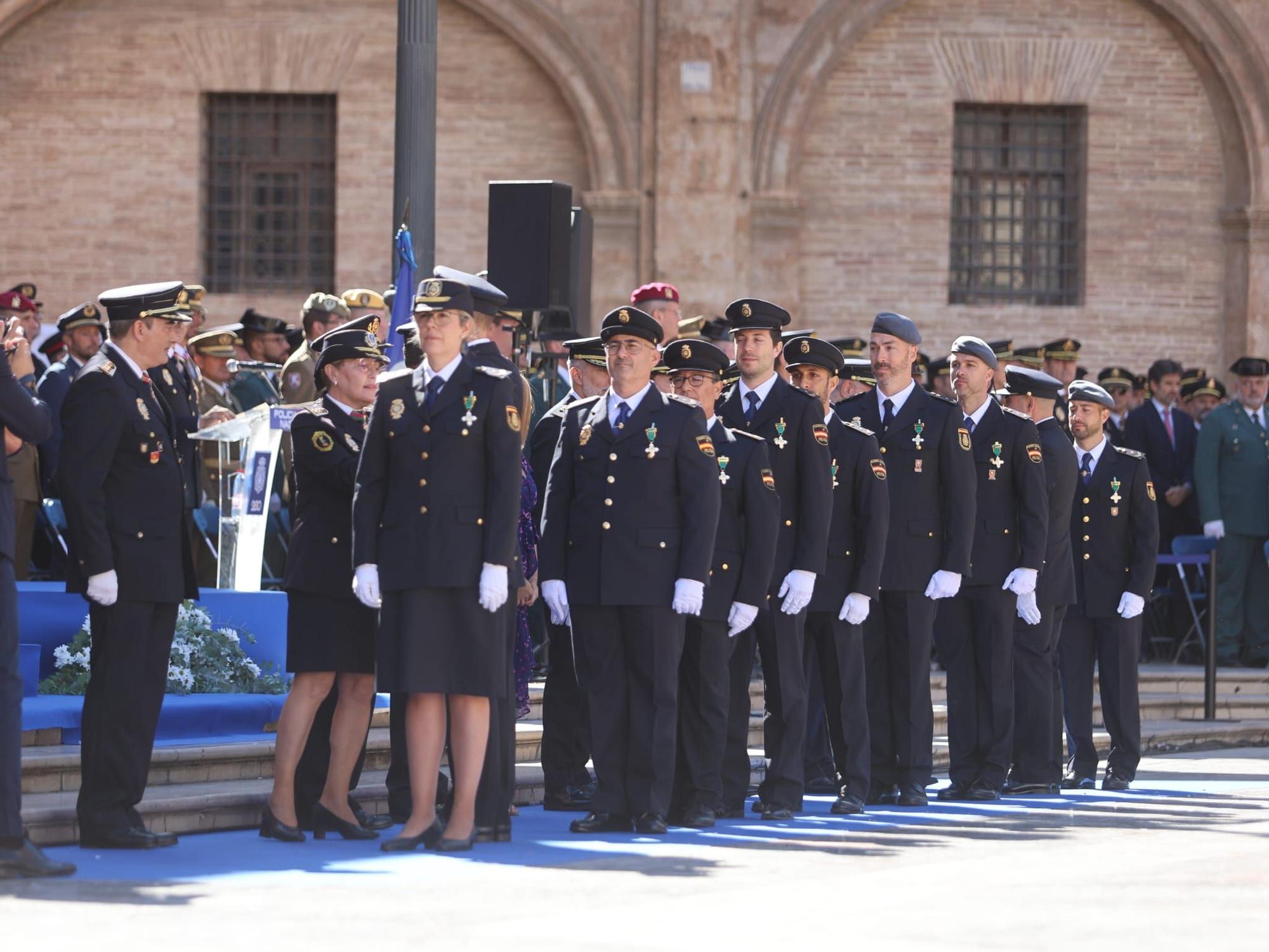 La Policía Nacional de Valencia celebra el Día de los Santos Ángeles Custodios