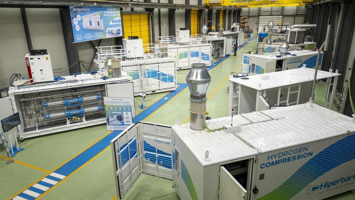 Interior de la fábrica.
