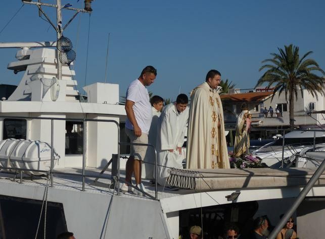 Todas las imágenes del Día del Carmen en Formentera