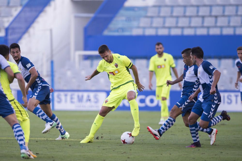 Al Elche le faltó el gol