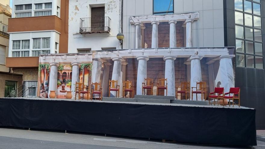 Torreblanca ultima el montaje para representar mañana jueves su &#039;Passió&#039;